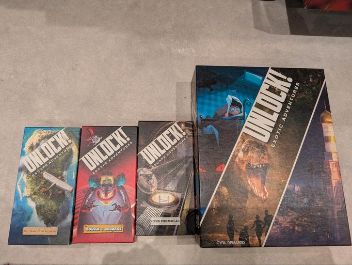Unlock! Escape Room Spellen, Hobby en Vrije tijd, Gezelschapsspellen | Bordspellen, Ophalen of Verzenden