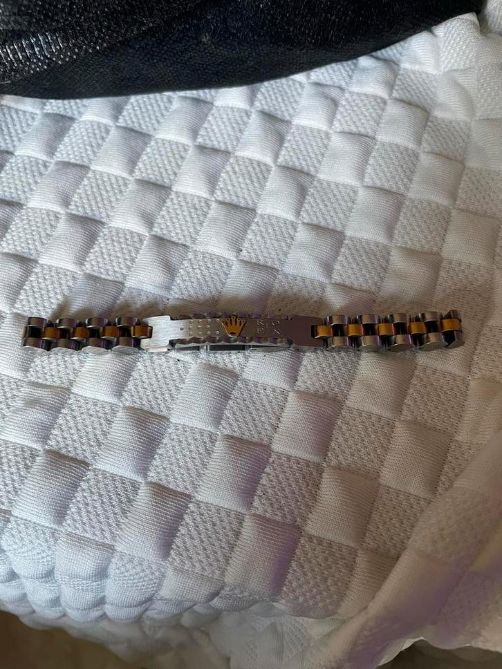 Rolex Horlogeband Heren, Sieraden, Tassen en Uiterlijk, Horloges | Antiek, Polshorloge, Staal, Ophalen of Verzenden