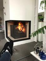 Op maat gemaakt voor hoekhaard scherm ., Huis en Inrichting, Haarden, Ophalen of Verzenden, Zo goed als nieuw