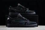 Nike Travis Scott x Air Jordan 1 Low OG "Black Phantom", Kleding | Heren, Schoenen, Nieuw, Sneakers of Gympen, Nike, Verzenden