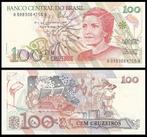 Brazilie 1990/1993, 6 verschillende Biljetten (UNC), Postzegels en Munten, Bankbiljetten | Amerika, Verzenden, Zuid-Amerika, Setje