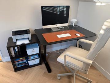 Ikea bekant Blbureau met Boekenkastje ZGAN - afbeelding 1