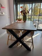 6x Normann Copenhagen Form Stoelen + Eiken Tafel, Ophalen, Gebruikt, Eikenhout, 50 tot 100 cm