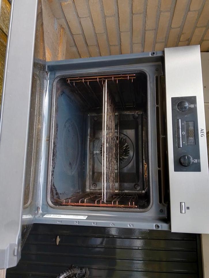 AEG Inbouwoven - Gratis Afhalen, Witgoed en Apparatuur, Ovens, Gebruikt, Inbouw, Oven met grill, 60 cm of meer, 60 cm of meer
