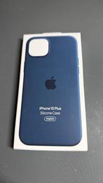 Apple iPhone 15 Plus Silicone Case Blue GESEALED, Apple, Nieuw, Hoesje of Tasje, Cork, Ireland