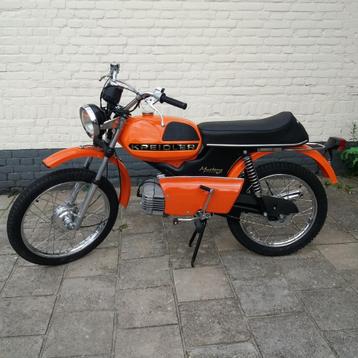 Kreidler Mustang met bromfiets kenteken 1975 beschikbaar voor biedingen