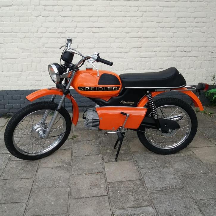 Kreidler Mustang met bromfiets kenteken 1975, Fietsen en Brommers, Brommers | Kreidler, Zo goed als nieuw, Overige modellen, Ophalen