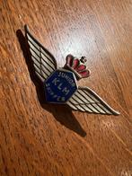 Vintage KLM Junior Skipper Badge, Ophalen of Verzenden, Gebruikt, Patch, Badge of Embleem