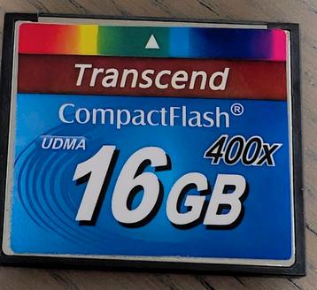 CompactFlash Sandisk Transcend 16Gb, 60MB/s' beschikbaar voor biedingen
