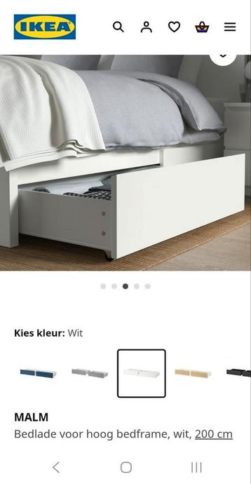 Malm bedlades ikea - afbeelding 5