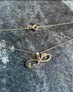 Prachtige 14k gouden infinity ketting 45 cm, Sieraden, Tassen en Uiterlijk, Kettingen, Ophalen of Verzenden