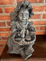 Decoratie Meisje met Fruitmand - Decoratief, Ophalen, Zo goed als nieuw