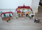 prachtig Schleich lakehouse huis en stal met extra's en doos, Ophalen of Verzenden, Zo goed als nieuw, Poppenhuis