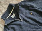 Farah Half Zip Trui met rits van katoen, Blauw, Ophalen of Verzenden, Zo goed als nieuw, Farah