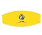 Neopreen maskerband duikbril masker Tusa geel, Tusa, Tabata Europe Corporation BV, Nieuw, https://tusa.com/eu-en/About_TUSA/Contact