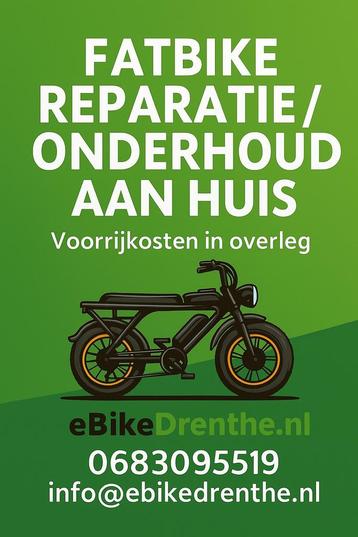 Professionele Fatbike Reparatie | Op Locatie | Onderdelen beschikbaar voor biedingen