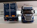 Wsi Scania van Bentum met ovp, Hobby en Vrije tijd, Modelauto's | 1:50, Ophalen of Verzenden, Nieuw, Bus of Vrachtwagen, Wsi
