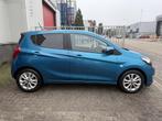 Opel KARL 1.0 ecoFLEX Innovation (bj 2019), 839 kg, Gebruikt, Blauw, Leder en Stof