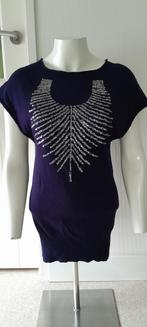 Top blauw mt 36, Blauw, Ophalen of Verzenden, Zo goed als nieuw, Maat 36 (S)