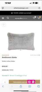 Eichholtz Alaska Bontkussen - Nieuwstaat!, Ophalen of Verzenden, Zo goed als nieuw, Grijs, Rechthoekig