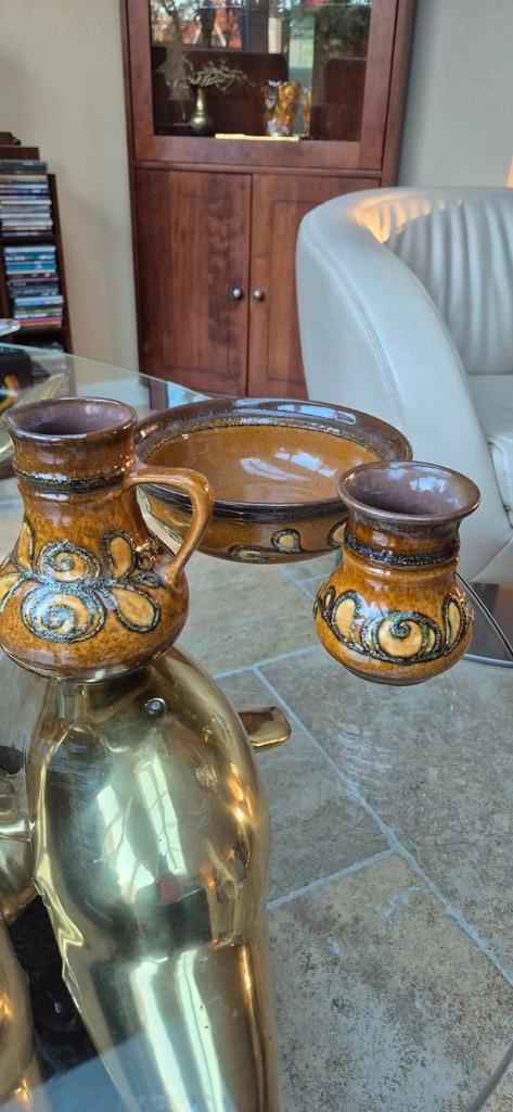 West Germany Aardewerk Set, Antiek en Kunst, Antiek | Keramiek en Aardewerk, Ophalen of Verzenden