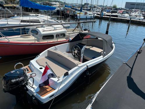 Corsiva 505 Tender sloep, Watersport en Boten, Sloepen, Zo goed als nieuw, 30 tot 50 pk, 3 tot 6 meter, Buitenboordmotor, Benzine