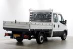 Iveco Daily 35S14 316pk E6 L2H1 D.C. 3-Zijdige Kipper Airco/, Auto's, Gebruikt, Euro 6, Iveco, 7 stoelen
