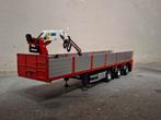 Tekno Floor Stenentrailer / Stenenoplegger, Hobby en Vrije tijd, Modelauto's | 1:50, Ophalen of Verzenden, Zo goed als nieuw, Bus of Vrachtwagen