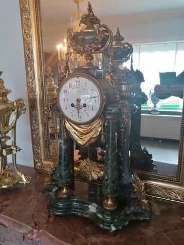 groote napoleon III pendule 65 cm vrijslinger beschikbaar voor biedingen