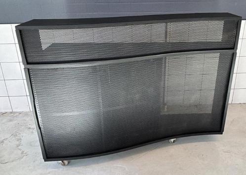 Zwarte toonbank, dj booth, cocktail bar, balie, receptie, Huis en Inrichting, Kasten | Computermeubels, Gebruikt, 70 tot 120 cm