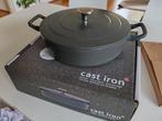 cast iron pan braiser smoorpan schmortopf cocotte, Huis en Inrichting, Keuken | Potten en Pannen, Ophalen, Zo goed als nieuw, Koekenpan of Braadpan