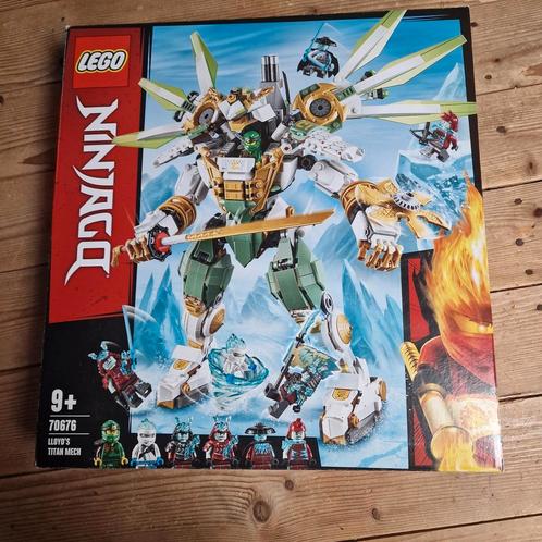 LEGO NINJAGO Titanium Mecha van Lloyd - 70676, Kinderen en Baby's, Speelgoed | Duplo en Lego, Zo goed als nieuw, Ophalen of Verzenden