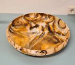 Handgemaakte designer resin art schaal, uniek marmeren patro, Overige materialen, Schaal, Rond, Nieuw