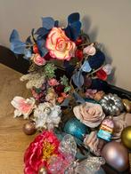 Kerstballen roze Candy snoep regenboog thema kerstboom bloem, Ophalen of Verzenden, Zo goed als nieuw