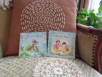 2 Vintage Kinder Nutricia Boekjes ** Mimosa ** beschikbaar voor biedingen