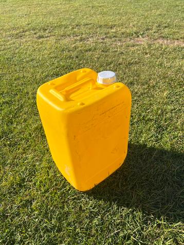 Gele Jerrycan 20L - Gebruikt beschikbaar voor biedingen