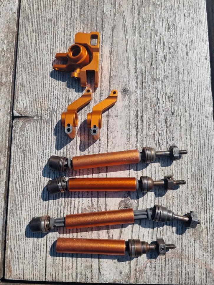 Gpm upgrade parts traxxas 4x4, Hobby en Vrije tijd, Modelbouw | Radiografisch | Auto's, Zo goed als nieuw, Onderdeel, Elektro