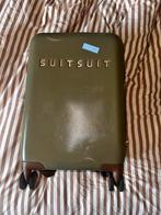 Handbagage suit suit olijfgroen, Ophalen, Zo goed als nieuw, Hard kunststof, 50 tot 60 cm