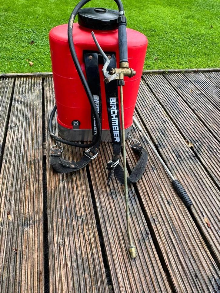 Birchmeier Rugspuit – Sterk, betrouwbaar en comfortabel!, Tuin en Terras, Bestrijdingsmiddelen, Gebruikt, Onkruidbestrijding, Ophalen