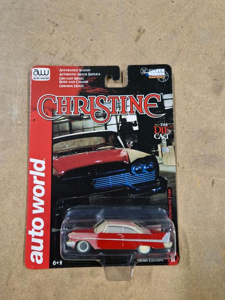 1/64 Auto World Christine partially restored, Hobby en Vrije tijd, Modelbouw | Auto's en Voertuigen, Gebruikt, Auto, 1:50 of kleiner