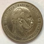 Duitsland, Pruisen 5 Mark 1876 Wilhelm I zilver, Postzegels en Munten, Ophalen of Verzenden, Duitsland, Zilver