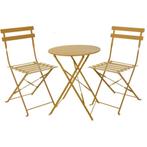 Leuke bistroset metaal met gratis verzending, Ophalen of Verzenden, Nieuw, Overige materialen, 2 zitplaatsen