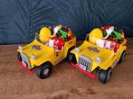 2x M&M dispensers gele auto, Ophalen of Verzenden, Zo goed als nieuw
