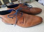 In nieuwstaat zijnde leren bugatti schoenen, Heikant 21 Kaatsheuvel, Bugatti, Bruin, Belle Vieille Brocante