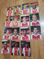 15x Ajax Spelerskaarten, Verzenden, Zo goed als nieuw, Ajax, Spelerskaart