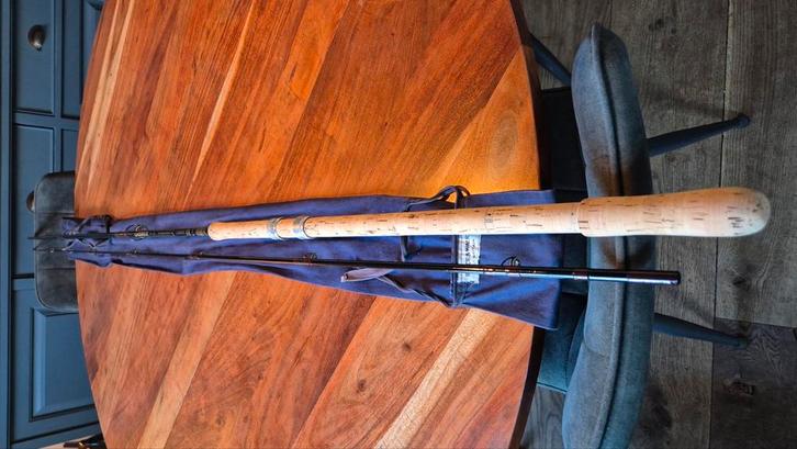 Bruce and Walker Rini Groothuis Carbon Carp Zeldzaam!, Watersport en Boten, Hengelsport | Algemeen, Zo goed als nieuw, Werphengel