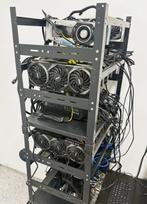 Crypto Mining Rig met 16 GPUs, Computers en Software, Verzenden, Zo goed als nieuw