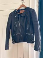 Zwarte leren jas van het merk Goosecraft maat XL, Ophalen of Verzenden, Zo goed als nieuw, Maat 56/58 (XL), Zwart