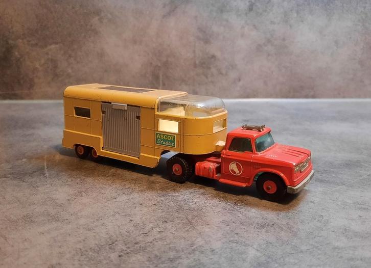 Matchebox Lesney King Size Paardentrailer, Antiek en Kunst, Antiek | Speelgoed, Ophalen of Verzenden