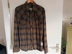 G-Star Raw Herenhemd XL, Kleding | Heren, Overhemden, Bruin, G-STAR, Ophalen of Verzenden, Gedragen